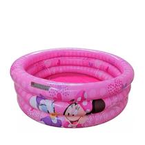 Piscina Banheira Minnie Rosa Menina Menino Criança Bebe 100 Litros