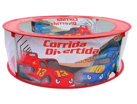 Piscina Bolinha Divertida Corrida Carro Dm Toys