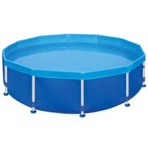 Piscina Circular 4500 Litros Ø2,78m x 0,77cm PVC Azul 1007 MOR