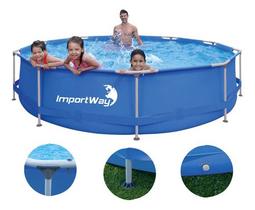 Piscina Circular Estruturada 6800l Grande Diversão Adultos