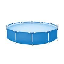 Piscina Circular Mor com Armação 7.000 Litros - Azul