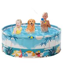 Piscina COBOPANDA dobrável 1500L de plástico rígido 160x45cm