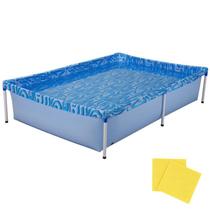 Piscina com Armação 1000 Litros 189 x 126 x 42 CM MOR