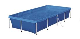 Piscina Com Armação 3000 Litros 105 - Mor