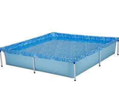 Piscina Com Armação Retangular 1500 Litros Infantil Mor Piscina Com Armação Retangular 1500 Litros Infantil Mor