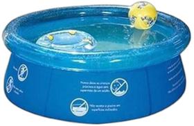 Piscina Com Boda Inflável 1000 Litros 168X51Cm Wellmix