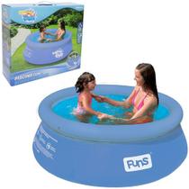 Piscina Com Borda Inflável 1000 litros 168x51cm Wellmix Piscina Com Borda Inflável 1000 litros 168x51cm Wellmix