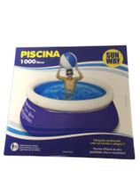 Piscina Com Borda Inflável 1000 Litros Elp01001 Sunway