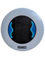 Piscina com menos cloro IDP75 branco ionizador solar Iondrop para 61 a 90 mil litros