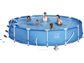 Piscina De Armação Bel Life 13000 Litros Com Cobertura, Bomb