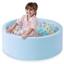 Piscina de Bolas de Espuma SHJADE 90x30 cm para Bebês - Azul