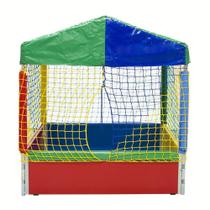 Piscina de Bolas Infantil de 1,5m x 1,5m Sem Bolinhas - Canguri Piscina de Bolas Infantil de 1,5m x 1,5m Sem Bolinhas - Canguri