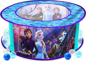 Piscina De Bolinha Infantil 100 Bolinhas Princesa Frozen - LÍDER BRINQUEDOS