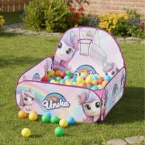 Piscina de Bolinha Infantil 50 Bolas Astronauta ou Unicórnio