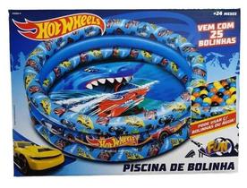 Piscina de Bolinha Inflável Hot Wheels Fun Piscina de Bolinha Inflável Hot Wheels Fun