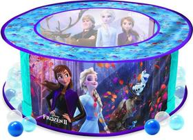 Piscina De Bolinha Princesa Frozen 100 Bolinhas