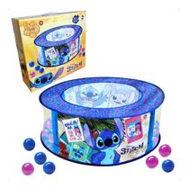 Piscina De Bolinha Stitch Disney Com 50 Bolinhas Lider Brinq Piscina De Bolinha Stitch Disney Com 50 Bolinhas Lider Brinq