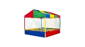 Piscina de bolinhas 1,50 x 1,50 super resistente e divertida - Fabricada com materiais de extrema qualidade - Perfeito p