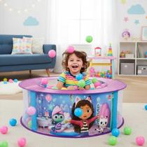 Piscina De Bolinhas A Casa Mágica De Gabby 50 Bolinhas Lider Brinquedos Piscina De Bolinhas A Casa Mágica De Gabby 50 Bolinhas Lider Brinquedos