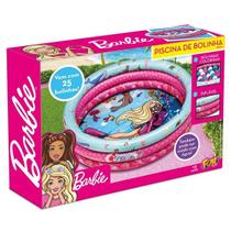 Piscina de Bolinhas Barbie Inflavel com 25 Bolinhas FUN F0000-3 Piscina de Bolinhas Barbie Inflavel com 25 Bolinhas FUN F0000-3
