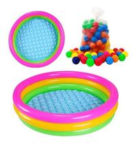 Piscina De Bolinhas Com 100 Bolinhas 131 Litros Intex 57412