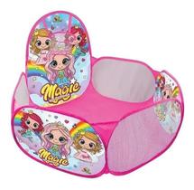 Piscina De Bolinhas Com Cesta Basquete Mundo Magic Princesas - ART BRINK