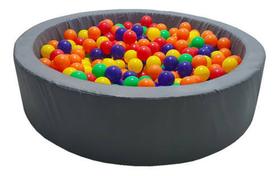 Piscina de Bolinhas Espumada 1,10m cores podem sofrer variações