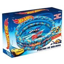 Piscina de Bolinhas HOT Wheels Inflavel com 25 Bolinhas FUN F0000-4 Piscina de Bolinhas HOT Wheels Inflavel com 25 Bolinhas FUN F0000-4
