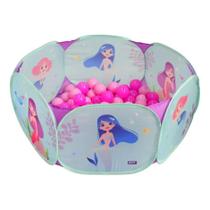 Piscina de Bolinhas Infantil Cestinha Menino Menina Mickey Minnie Piscina de Bolinhas Infantil Cestinha Menino Menina Mickey Minnie