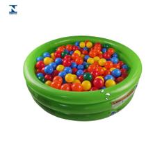 Piscina de Bolinhas Infantil Inflável 100 Litros 50 vd