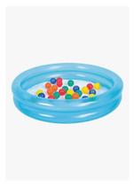 Piscina De Bolinhas Inflável Infantil 25 Bolas 120 L Jilong Cor Azul Piscina De Bolinhas Inflável Infantil 25 Bolas 120 L Jilong Cor Azul