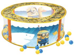 Piscina de Bolinhas Minions com 100 Bolinhas Coloridas
