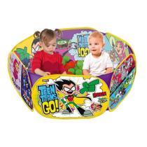 Piscina De Bolinhas Teen Titans Go + 100 Bolinhas Zippy Toys Colorido