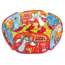 Piscina De Bolinhas Tom E Jerry + 100 Bolinhas Coloridas - Zippy Toys