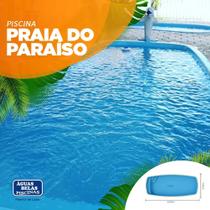 Piscina de fibra 6metros - Praia do Paraíso - Águas Bellas