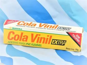 Piscina De Vinil Kit Conserto! 1 Cola 75g + 1 Vinil