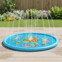 Piscina Divertida 100cm Joga Água Inflável Infantil Tapete Piscina Divertida 100cm Joga Água Inflável Infantil Tapete