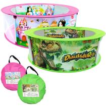 Piscina Divertida De Bolinha Cercado Infantil Criança Bebes - DM Toys Presente