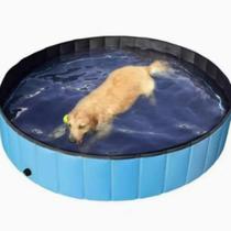 Piscina Dobrável PET, Ideal para Diversão no Quintal, Reforçada, Antifuros, Fácil de Guardar, Dimensão 120x30cm Piscina Dobrável PET, Ideal para Diversão no Quintal, Reforçada, Antifuros, Fácil de Guardar, Dimensão 120x30cm