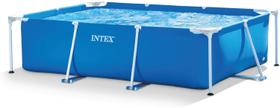 Piscina estructural Intex 1662L Metal Frame 28270 x 1.5 m de ancho x 1.5 m de diámetro