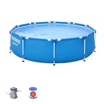 Piscina Estruturada 6.473L Circular Bestway + Filtro 110V