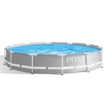 Piscina Estruturada 6.503L Com Armação de Metal Prism Intex