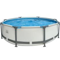 Piscina Estruturada Redonda Grande 10 mil litros Resistente Bel