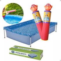 Piscina Estrutural 1000l Mor + 2 Lança Agua