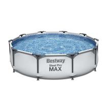 Piscina Estrutural 4678l P Max Filtro 110 ou 220v Capa Lona