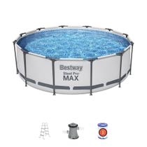 Piscina EstruturaL 9150L Circular Escada Filtro 110V/220V Bestway