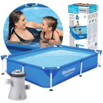 Piscina Estrutural Infantil 1.200 Litros Splash Juniors com Bomba Bestway