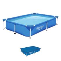 Piscina Estrutural Infantil 1.200 Litros Splash Juniors com Capa Bestway