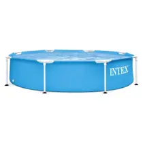 Piscina Estrutural Metal Galvanizado Litros Intex