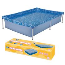 Piscina Estrutural Mor 1000 Litros Retangular Azul